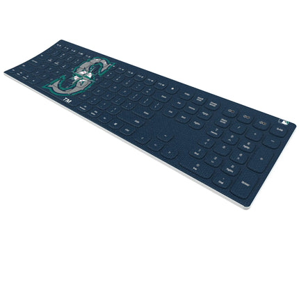 Seattle Mariners Solid Curved Wireless Keyboard