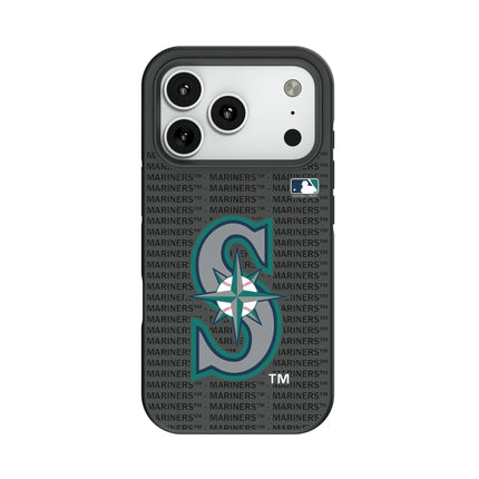 Seattle Mariners Text Backdrop Bump Phone Case for Apple iPhone