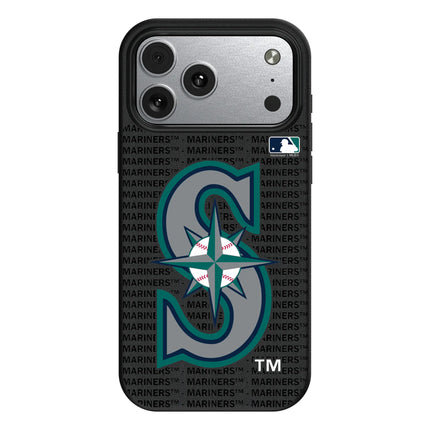 Seattle Mariners Text Backdrop MagSafe Compatible Phone Case for Apple iPhone