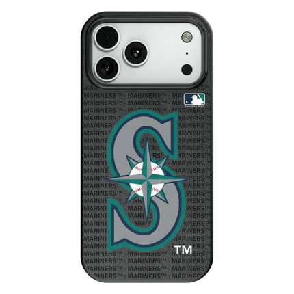 Seattle Mariners Text Backdrop MagSafe Compatible Phone Case for Apple iPhone
