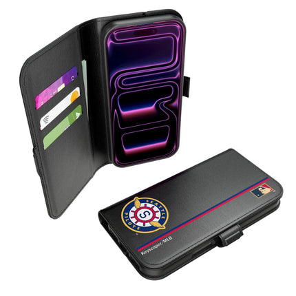 Seattle Pilots 1969 - Cooperstown Collection Sidebar Folio 2.0 Case for Apple iPhone