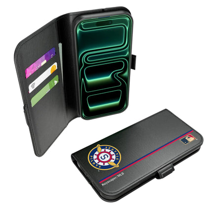 Seattle Pilots 1969 - Cooperstown Collection Sidebar Folio 2.0 Case for Apple iPhone