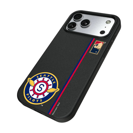 Seattle Pilots 1969 - Cooperstown Collection Sidebar MagSafe Compatible Phone Case for Apple iPhone