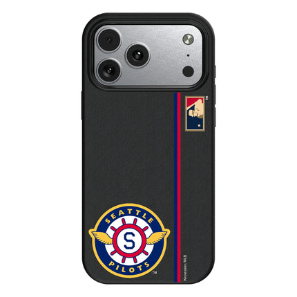 Seattle Pilots 1969 - Cooperstown Collection Sidebar MagSafe Compatible Phone Case for Apple iPhone