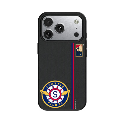 Seattle Pilots 1969 - Cooperstown Collection Sidebar MagSafe Compatible Phone Case for Apple iPhone