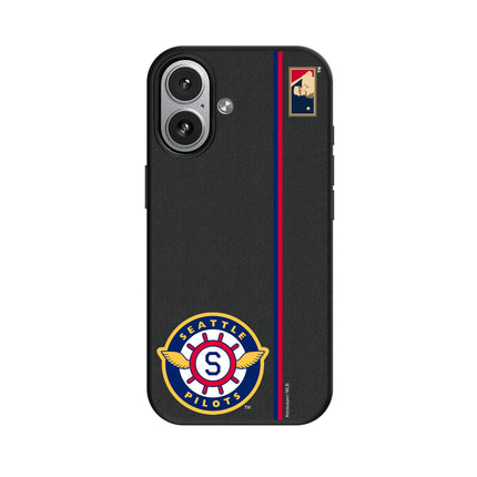 Seattle Pilots 1969 - Cooperstown Collection Sidebar MagSafe Compatible Phone Case for Apple iPhone
