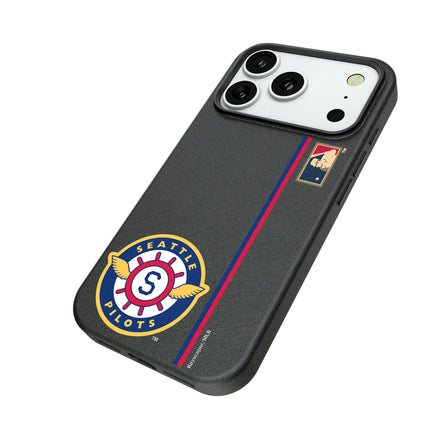 Seattle Pilots 1969 - Cooperstown Collection Sidebar MagSafe Compatible Phone Case for Apple iPhone
