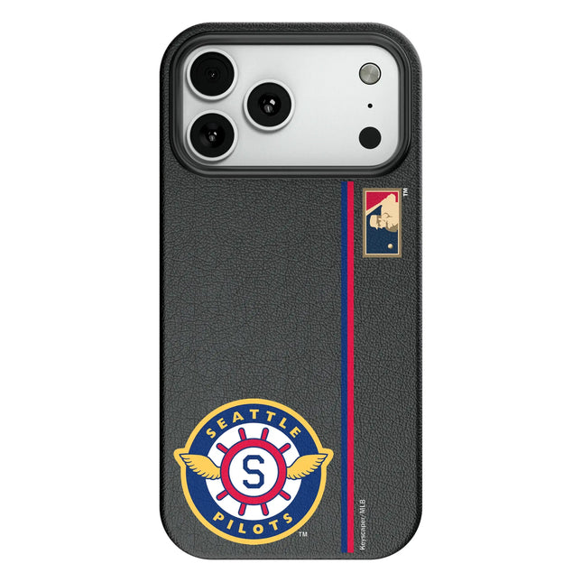 Seattle Pilots 1969 - Cooperstown Collection Sidebar MagSafe Compatible Phone Case for Apple iPhone