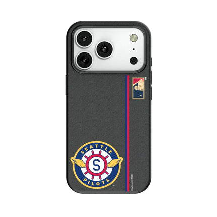 Seattle Pilots 1969 - Cooperstown Collection Sidebar MagSafe Compatible Phone Case for Apple iPhone