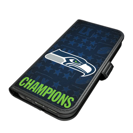 Seattle Seahawks 2026 Super Bowl Folio 2.0 Case for Apple iPhone