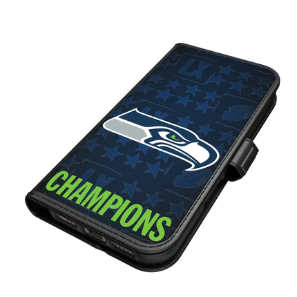 Seattle Seahawks 2026 Super Bowl Folio 2.0 Case for Apple iPhone