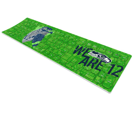Seattle Seahawks Deco Curved Wireless Keyboard