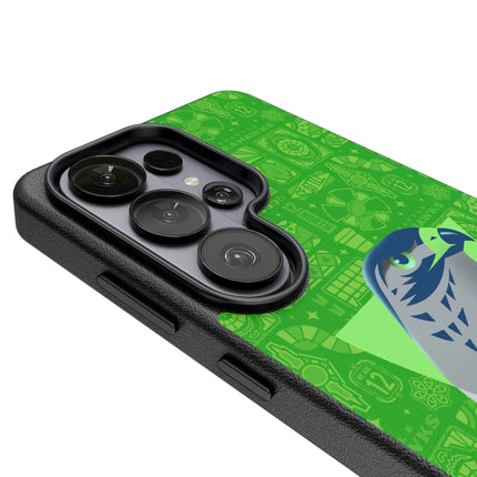 Seattle Seahawks Deco MagSafe Compatible Phone Case for Samsung Galaxy