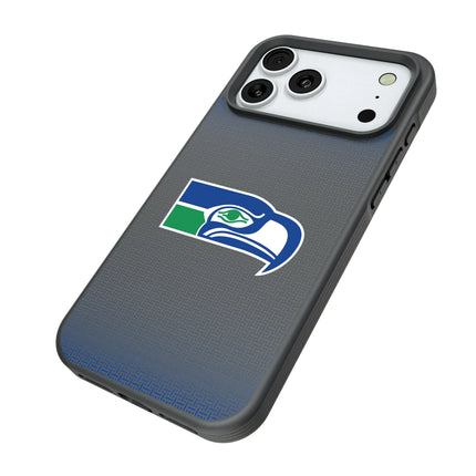 Seattle Seahawks Historic Collection Linen Bump Phone Case for Apple iPhone
