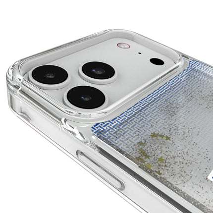 Seattle Seahawks Historic Collection Linen Glitter Phone Case for Apple iPhone
