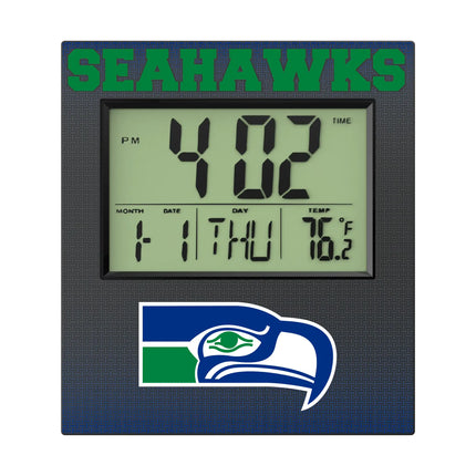 Seattle Seahawks Historic Collection Linen Wall Clock