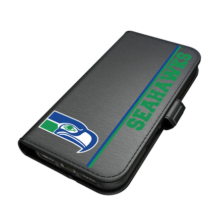 Seattle Seahawks Historic Collection Sidebar Folio 2.0 Case for Apple iPhone