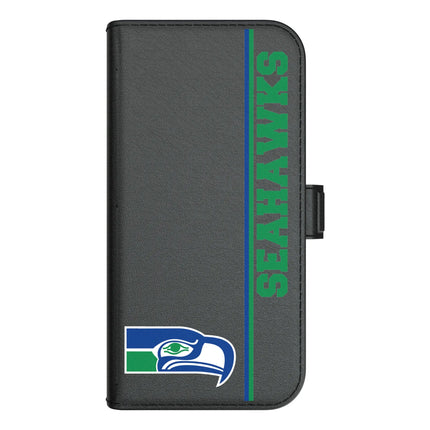Seattle Seahawks Historic Collection Sidebar Folio 2.0 Case for Apple iPhone