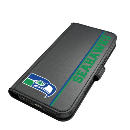 Seattle Seahawks Historic Collection Sidebar Folio 2.0 Case for Apple iPhone