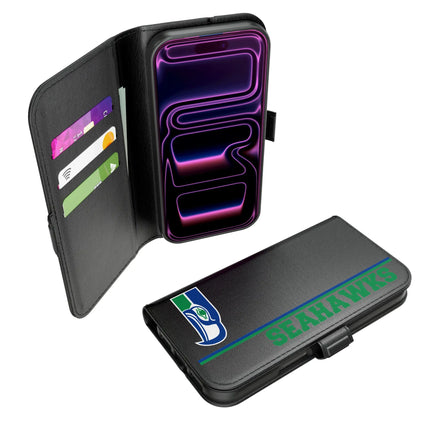 Seattle Seahawks Historic Collection Sidebar Folio 2.0 Case for Apple iPhone