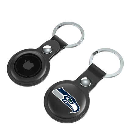 Seattle Seahawks Insignia Black Airtag Holder 2-Pack
