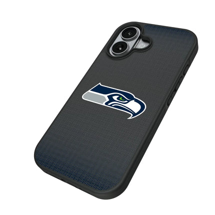 Seattle Seahawks Linen Bump Phone Case for Apple iPhone