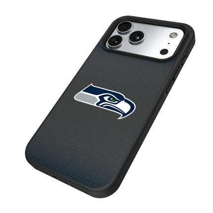 Seattle Seahawks Linen Bump Phone Case for Apple iPhone
