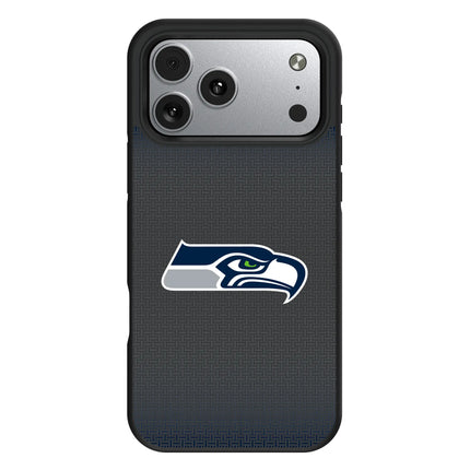 Seattle Seahawks Linen Bump Phone Case for Apple iPhone