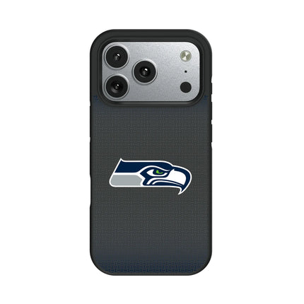 Seattle Seahawks Linen Bump Phone Case for Apple iPhone