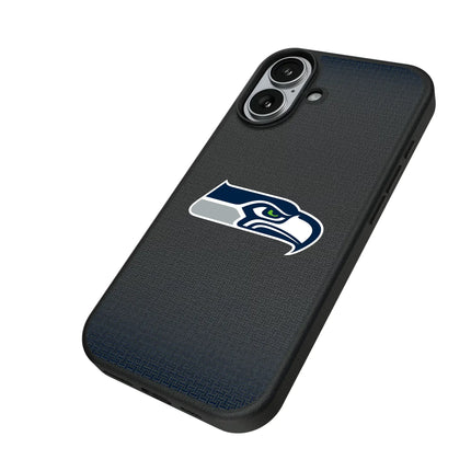 Seattle Seahawks Linen MagSafe Compatible Phone Case for Apple iPhone