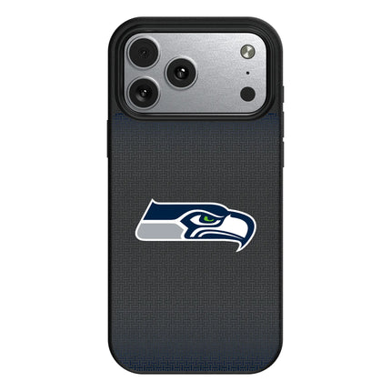 Seattle Seahawks Linen MagSafe Compatible Phone Case for Apple iPhone