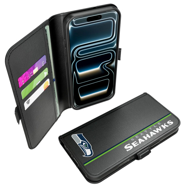 Seattle Seahawks Sidebar Folio 2.0 Case for Apple iPhone