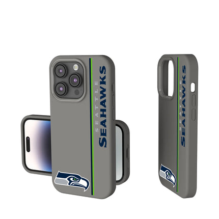Seattle Seahawks Sidebar Soft Touch Phone Case for Apple iPhone