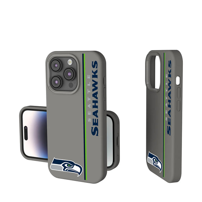 Seattle Seahawks Sidebar Soft Touch Phone Case for Apple iPhone