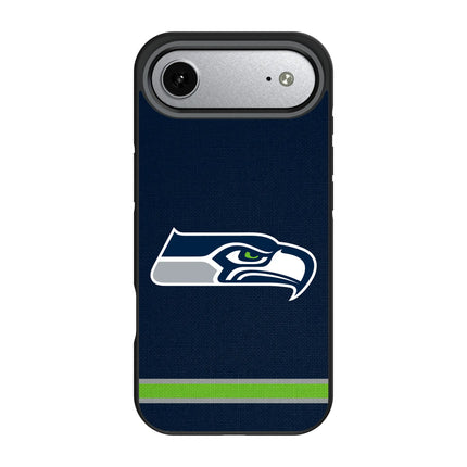 Seattle Seahawks Stripe Bump Phone Case for Apple iPhone