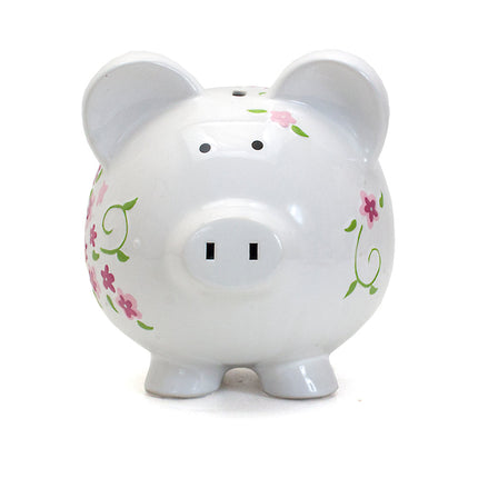 Shabby Chic Large Piggy Bank