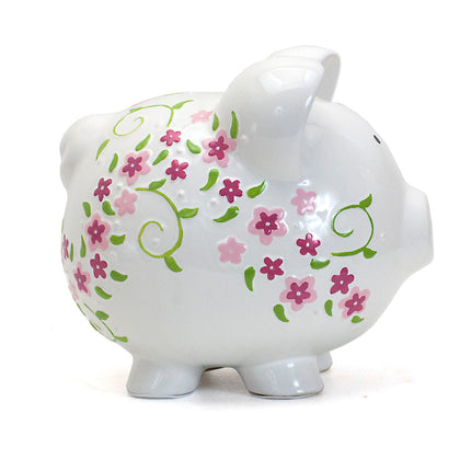 Shabby Chic Large Piggy Bank