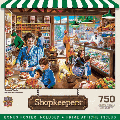 Shopkeepers - Cakes & Treats 750 Piece Puzzle