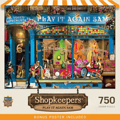 Shopkeepers - Play It Again Sam 750 Piece Puzzle