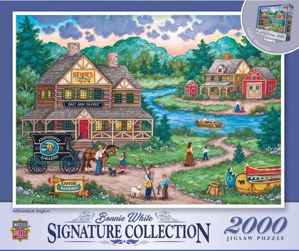 Signature Adirondack Anglers 2000 Piece Puzzle