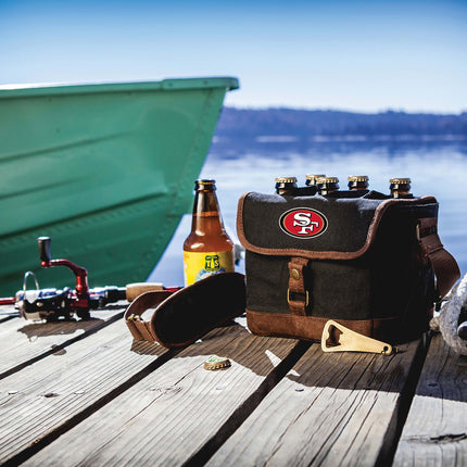San Francisco 49ers - Beer Caddy Cooler Tote with Opener