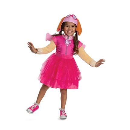 Toddler Deluxe Paw Patrol Skye Pink Tutu Costume