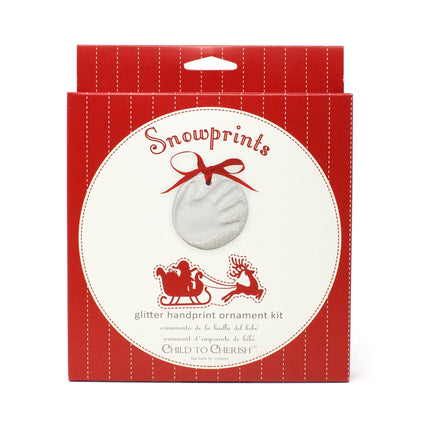 Snowprints Handprint Ornament Kit