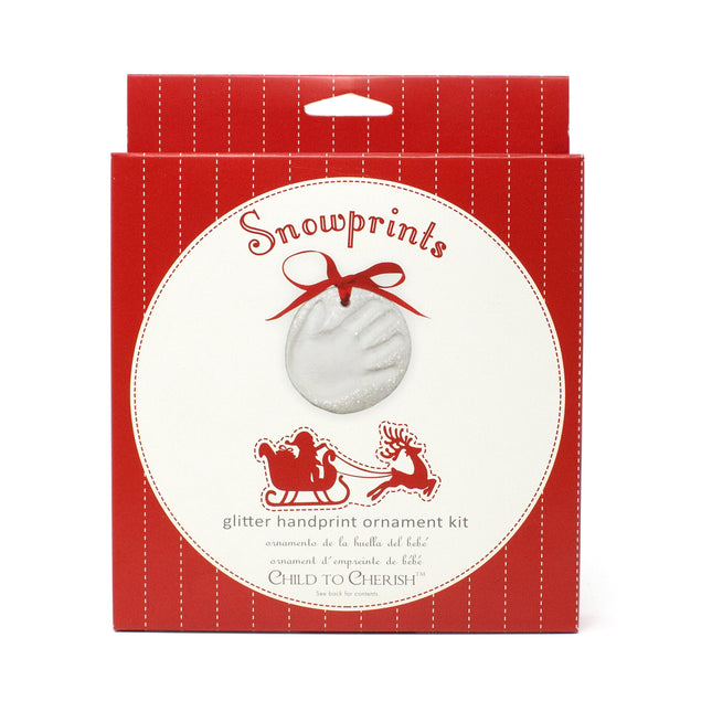Snowprints Handprint Ornament Kit