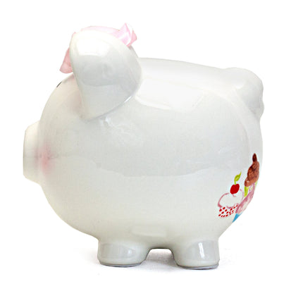 Sprinkle Cupcake Large Piggy Bank