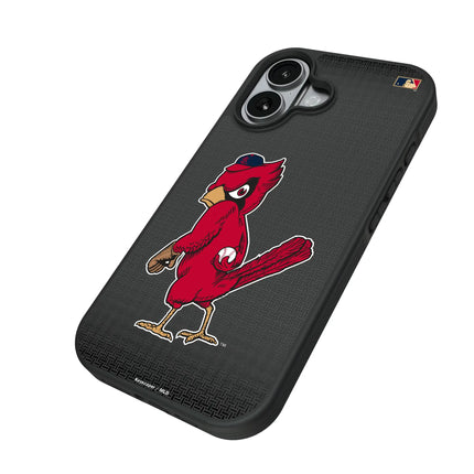 St Louis Cardinals 1950s - Cooperstown Collection Linen Bump Phone Case for Apple iPhone