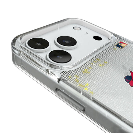 St Louis Cardinals 1950s - Cooperstown Collection Linen Glitter Phone Case for Apple iPhone
