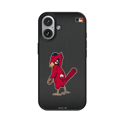 St Louis Cardinals 1950s - Cooperstown Collection Linen MagSafe Compatible Phone Case for Apple iPhone