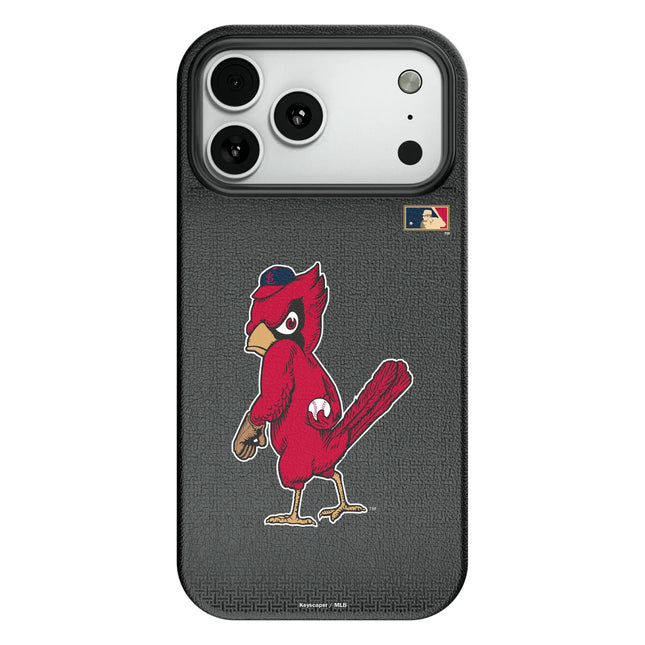 St Louis Cardinals 1950s - Cooperstown Collection Linen MagSafe Compatible Phone Case for Apple iPhone