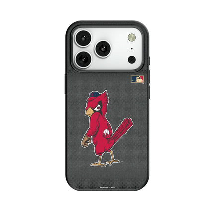 St Louis Cardinals 1950s - Cooperstown Collection Linen MagSafe Compatible Phone Case for Apple iPhone